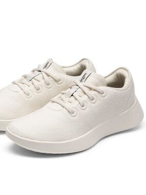 NWT Allbirds Wool Runner Go NATURAL WHITE comfort style Washable New in Box US 9